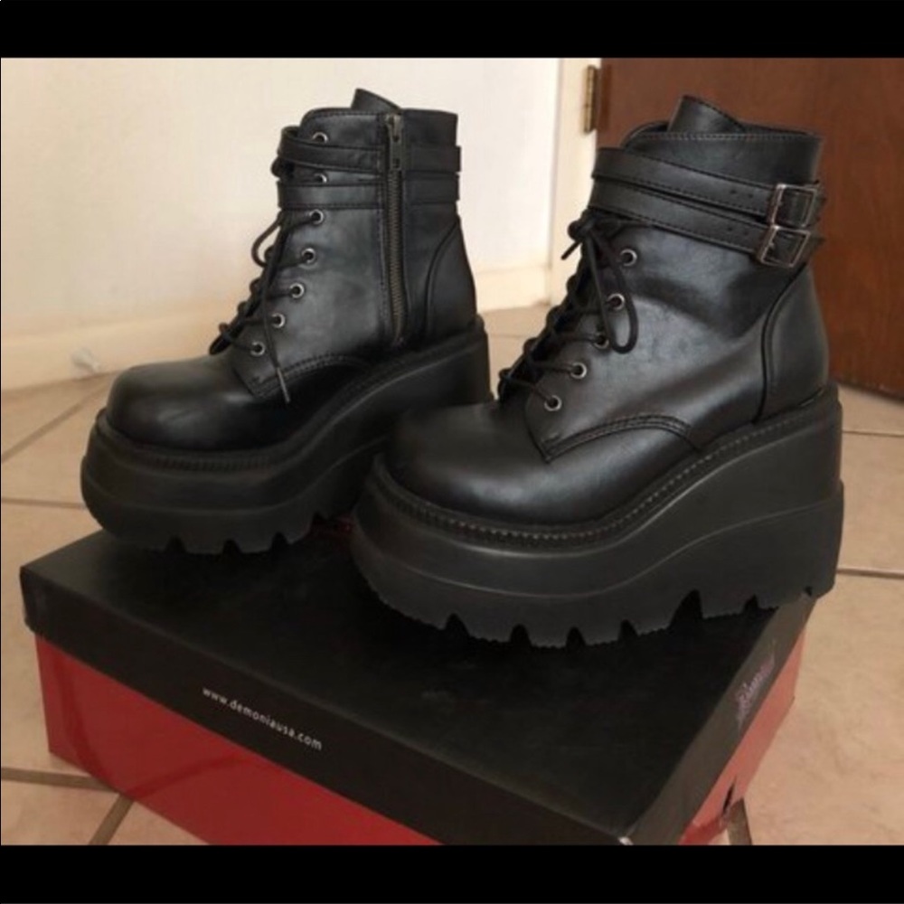 Demonia Technopagan boots